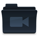 video, film, Folder, movie DarkSlateGray icon