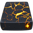 drive, Firewire, volcanic DarkSlateGray icon
