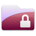 Lock, locked, security Lavender icon