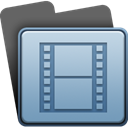 film, video, movie LightSteelBlue icon