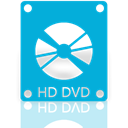 Dvd, Hd, Mirror DarkTurquoise icon