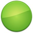 Blank, green, Empty, Badge YellowGreen icon