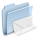 envelop, Folder, mail, Message, badged, Email, Letter LightSteelBlue icon
