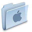 Folder, Apple LightSteelBlue icon