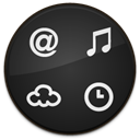 widget, Badge DarkSlateGray icon