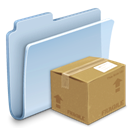 package, pack, badged, Folder LightSteelBlue icon