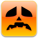 pumpkin, sad DarkOrange icon