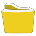 Folder, yellow Gold icon
