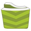 Arrow, green OliveDrab icon