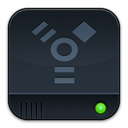 Firewire, save, Dark, Disk, disc DarkSlateGray icon