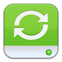 save, Disk, disc, sync YellowGreen icon