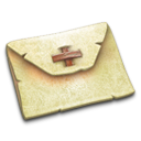 Email, Letter, envelop, Message, mail, plain PaleGoldenrod icon