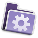 Folder, Smart MediumPurple icon