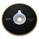 Rw, Hd, disc, Dvd Black icon