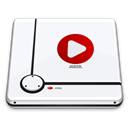 video, film, Folder, movie WhiteSmoke icon