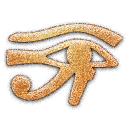 embossed, Eye, horus Black icon