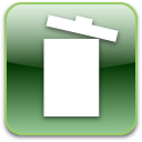 Trash, Full, recycle bin DarkSeaGreen icon