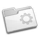 Folder, Smart, rev WhiteSmoke icon