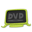 Dvd, player, disc DarkSlateGray icon