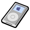 ipod, mini, silver DarkGray icon