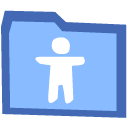 public, Folder LightSkyBlue icon