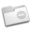 Only, read, Folder Gainsboro icon