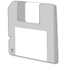 disc, save, Disk LightGray icon