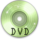 Dvd, disc DarkSeaGreen icon