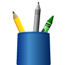 Application, toolbar SteelBlue icon