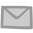Message, envelop, Email, Letter, mail LightGray icon