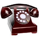 Call, from, Client Black icon