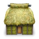 villager, hut DarkKhaki icon