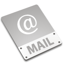 Letter, envelop, location, mail, Email, Message Silver icon