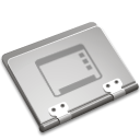Desktop, Folder Silver icon