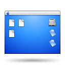 Desktop, Folder DodgerBlue icon