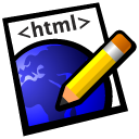 editor, html Black icon