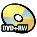 Dvd, Rw, disc Black icon