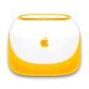 Ibook, tangerine WhiteSmoke icon