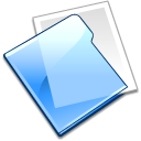 plain, Folder LightSkyBlue icon