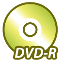 Dvd, disc Olive icon