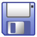 Disk, Floppy, disc, save DarkSlateBlue icon