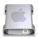 drive, Apple Silver icon