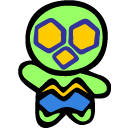 Alien, gatsu LightGreen icon