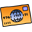 ecredit, card SandyBrown icon