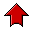 Up, red up, Ascend, rise, red, upload, Ascending, increase Red icon