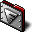 Folder, evil Gray icon