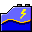 Energy, Battery, charge MediumSlateBlue icon