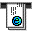 eworld, mail box Black icon