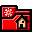 Building, Home, house, homepage, Folder Red icon