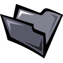 Graphite, Folder Black icon